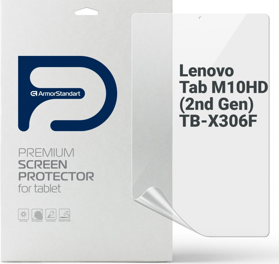 Защитная пленка для планшета Armorstandart Matte for Lenovo Tab M10 TB-X306F HD (2 Gen) (ARM65732) - Фото 1