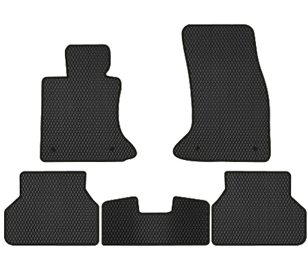 EVA коврики в салон авто EVAtech для 5 Series (E60) BMW 2003-2010 6 поколение Sedan USABM13268CB5BW4RBB - Фото 1