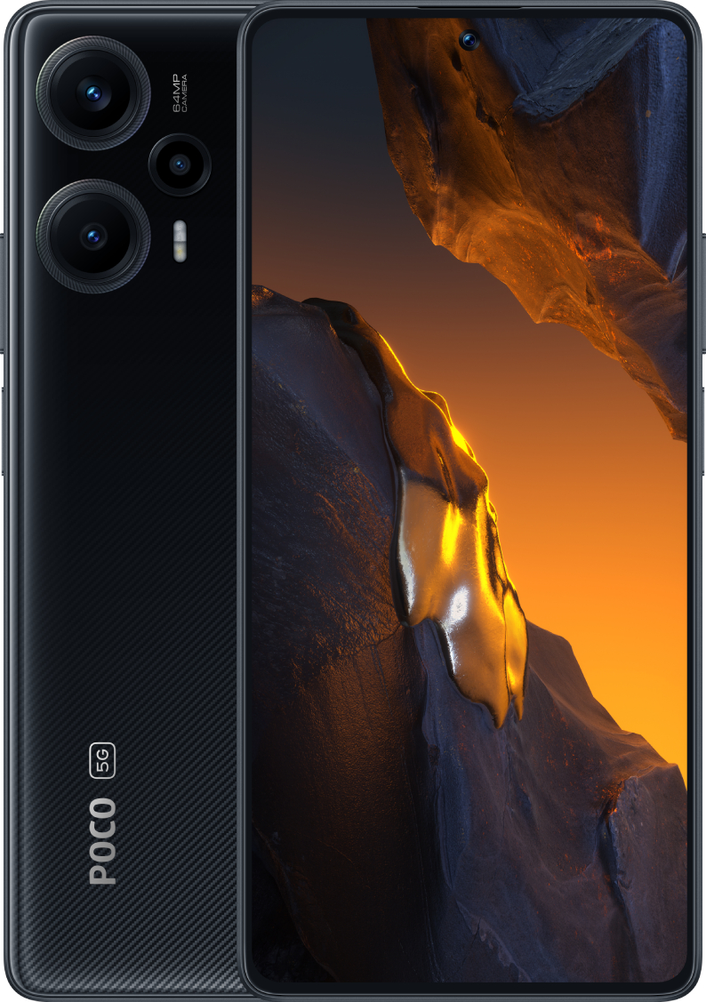 Уценка - Смартфон Poco F5 12/256Gb Black - Фото 1
