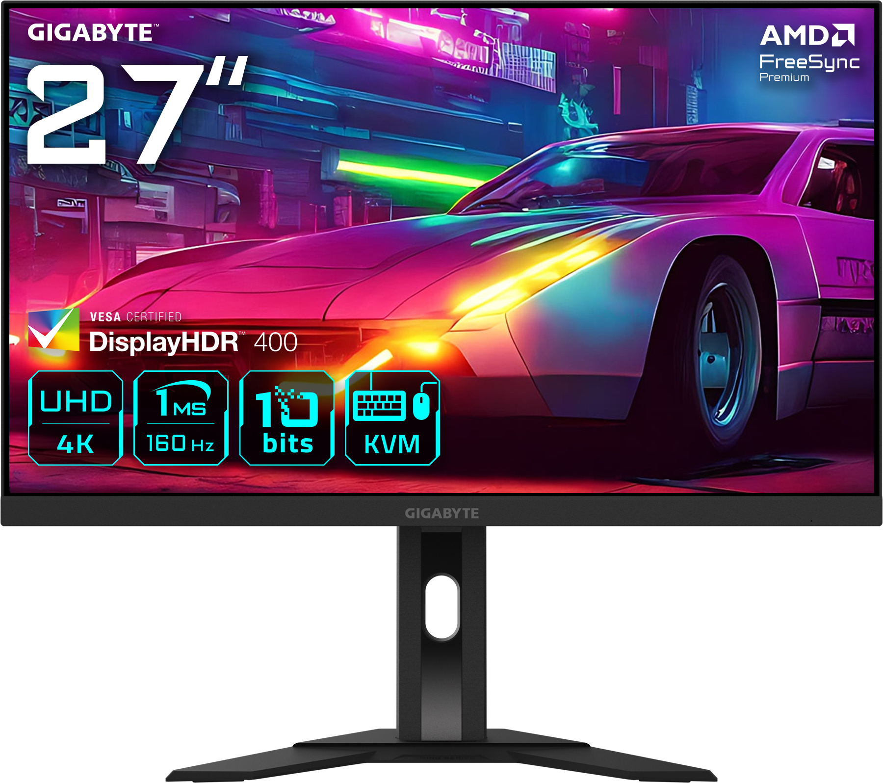 Монитор игровой Gigabyte M27UA Gaming Monitor - Фото 1