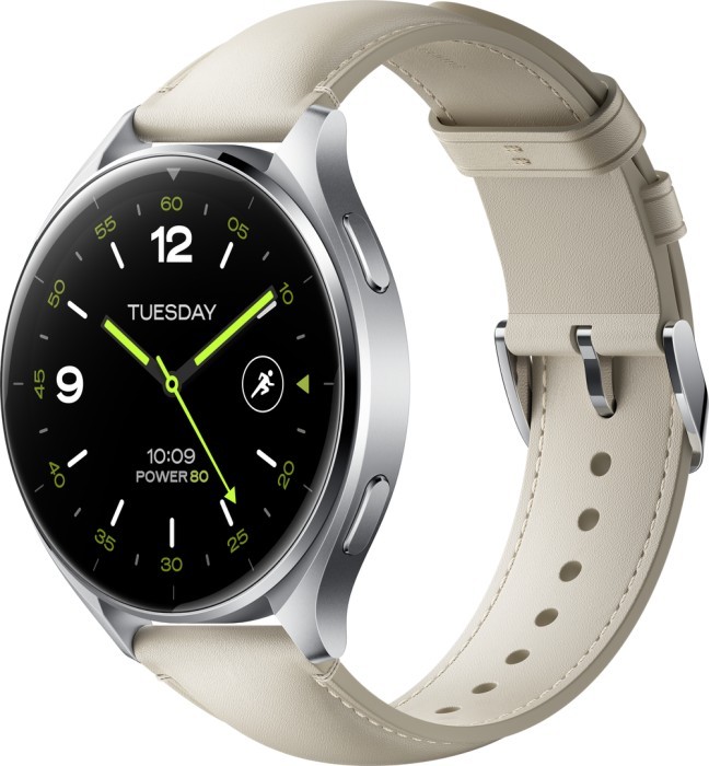 Ремешок для смарт-часов Xiaomi Watch 2 White Leather Strap (BHR8038GL) - Фото 1