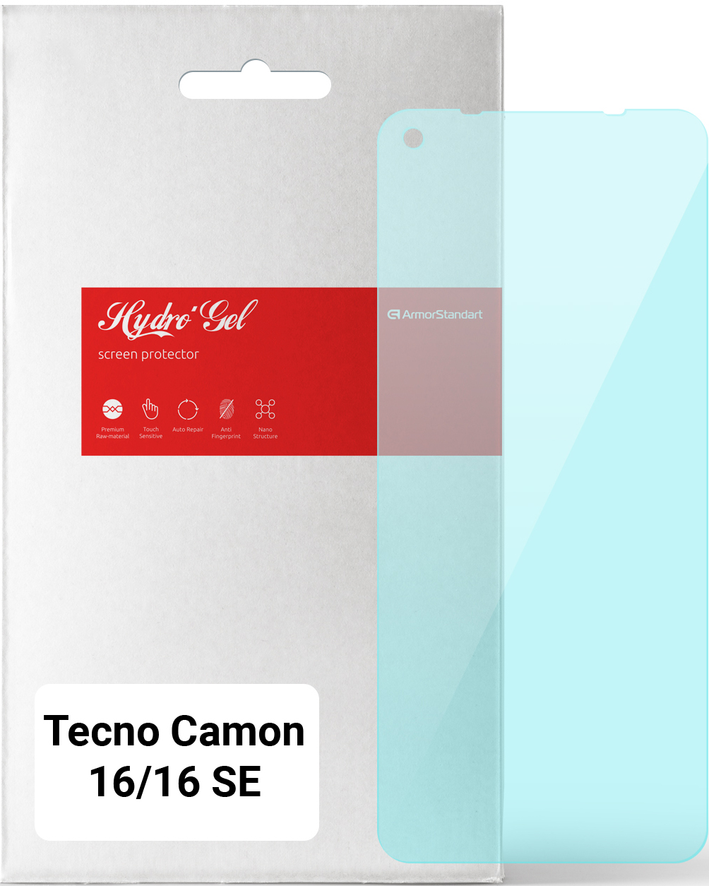 Защитная пленка для смартфона Armorstandart Anti-Blue for Tecno Camon 16/16 SE (ARM66019) - Фото 1