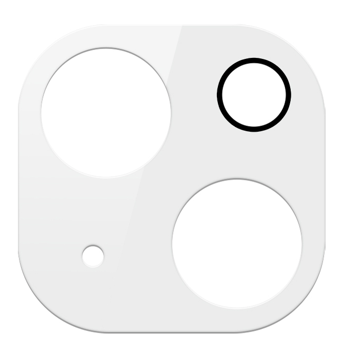 Защитное стекло для смартфона Armorstandart для камеры Flat Clear for Apple iPhone 14 / 14 Plus (ARM66616) - Фото 1