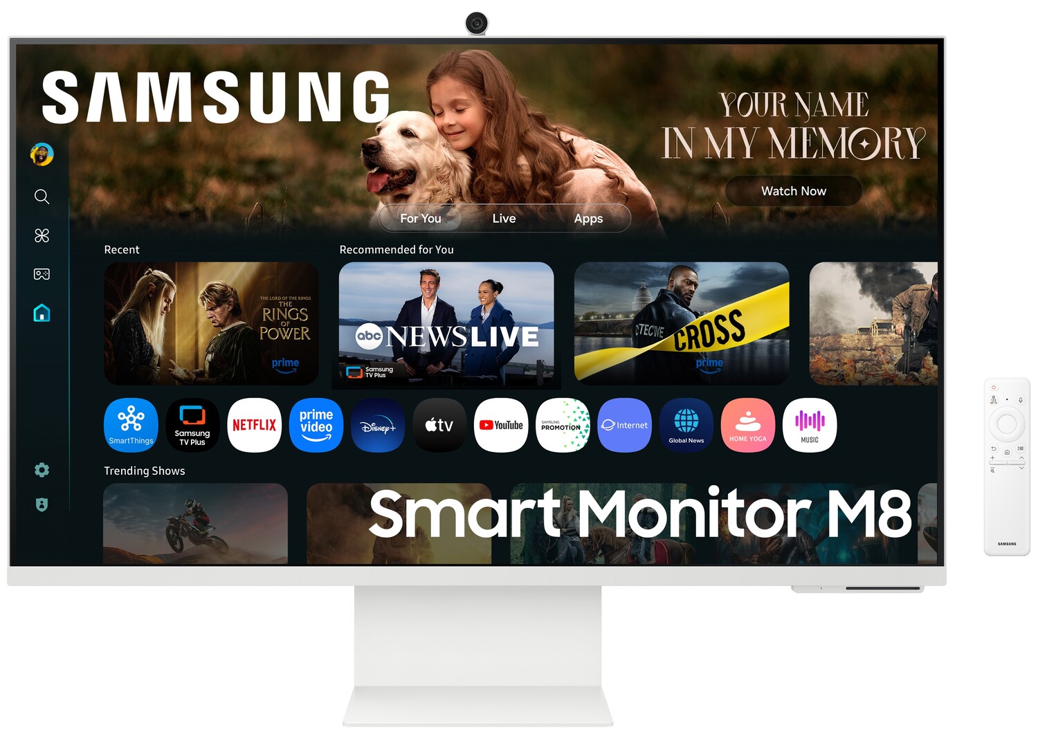 Монитор Samsung Smart M8 M80F UHD (LS32FM803UIXUA) - Фото 1
