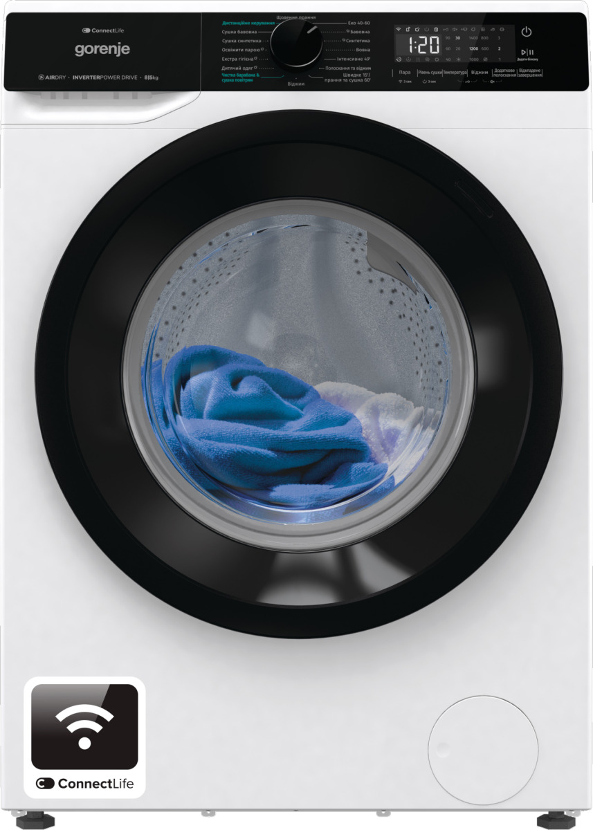 Стирально-сушильная машина Gorenje WD2PA854ADW/UA - Фото 1