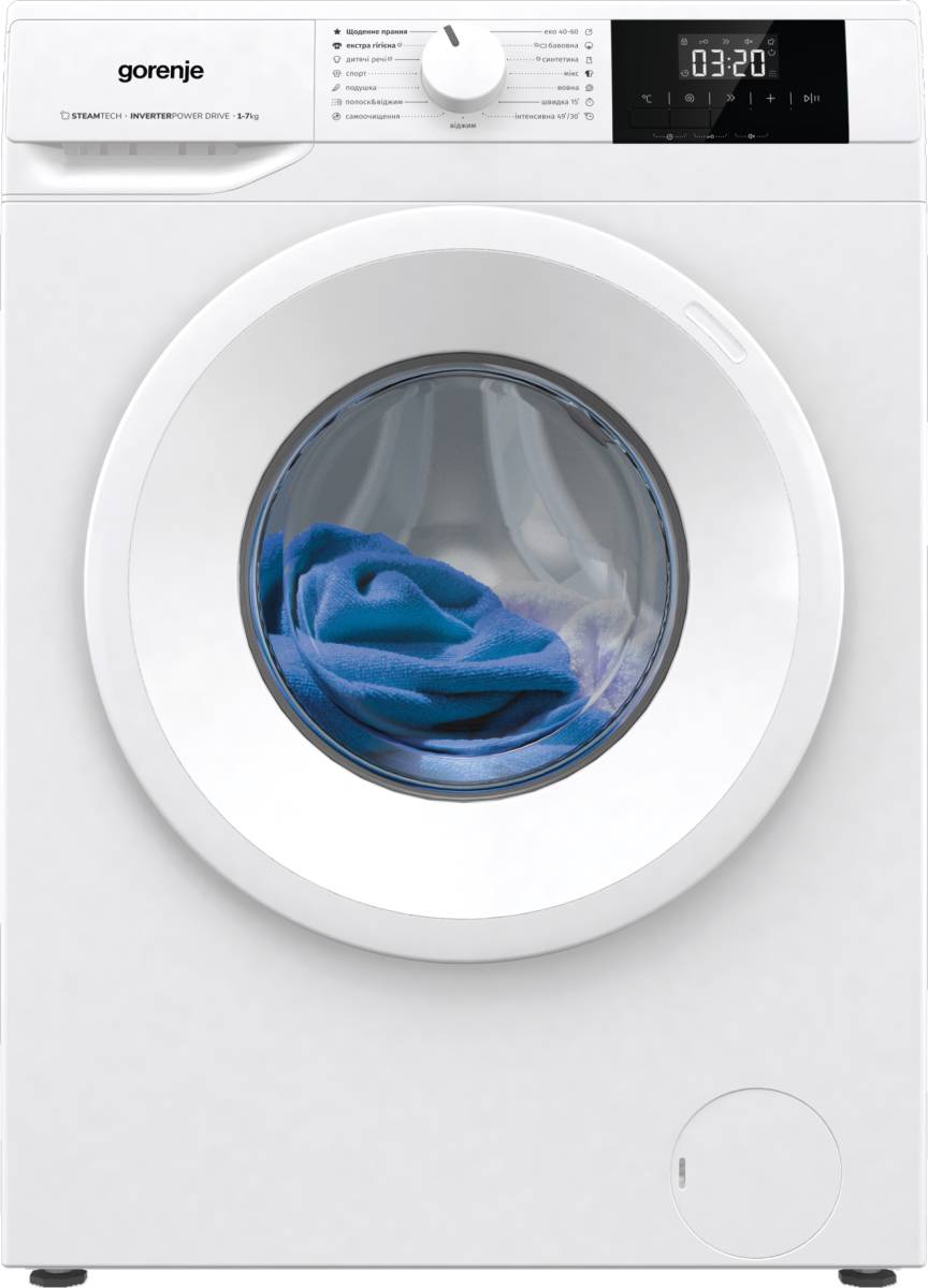 Стиральная машина Gorenje WNGPI72SBS/UA - Фото 1