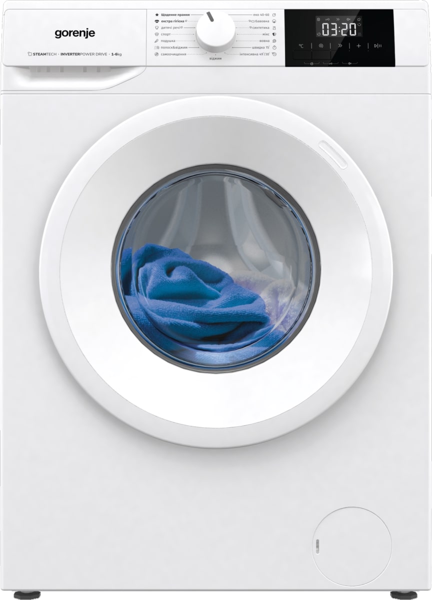 Стиральная машина Gorenje WNGPI61SBS/UA - Фото 1