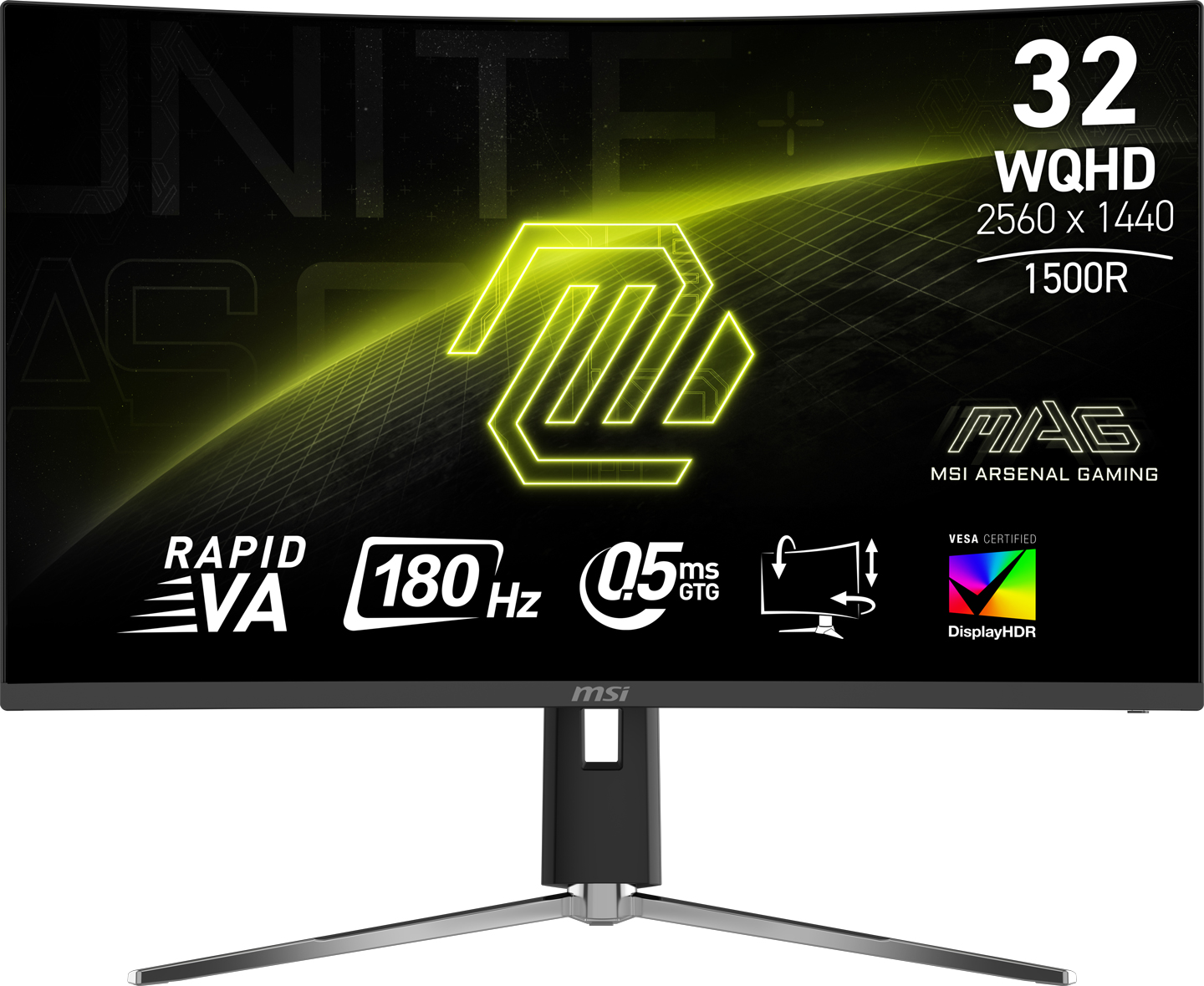 Монитор игровой MSI MAG 32CQ6PF - Фото 1