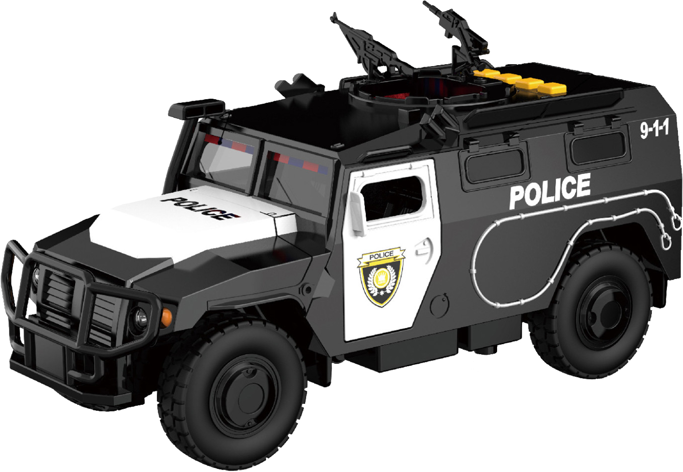 Наземная спецтехника Wenyi полицейский джип (WY860B) - Фото 1