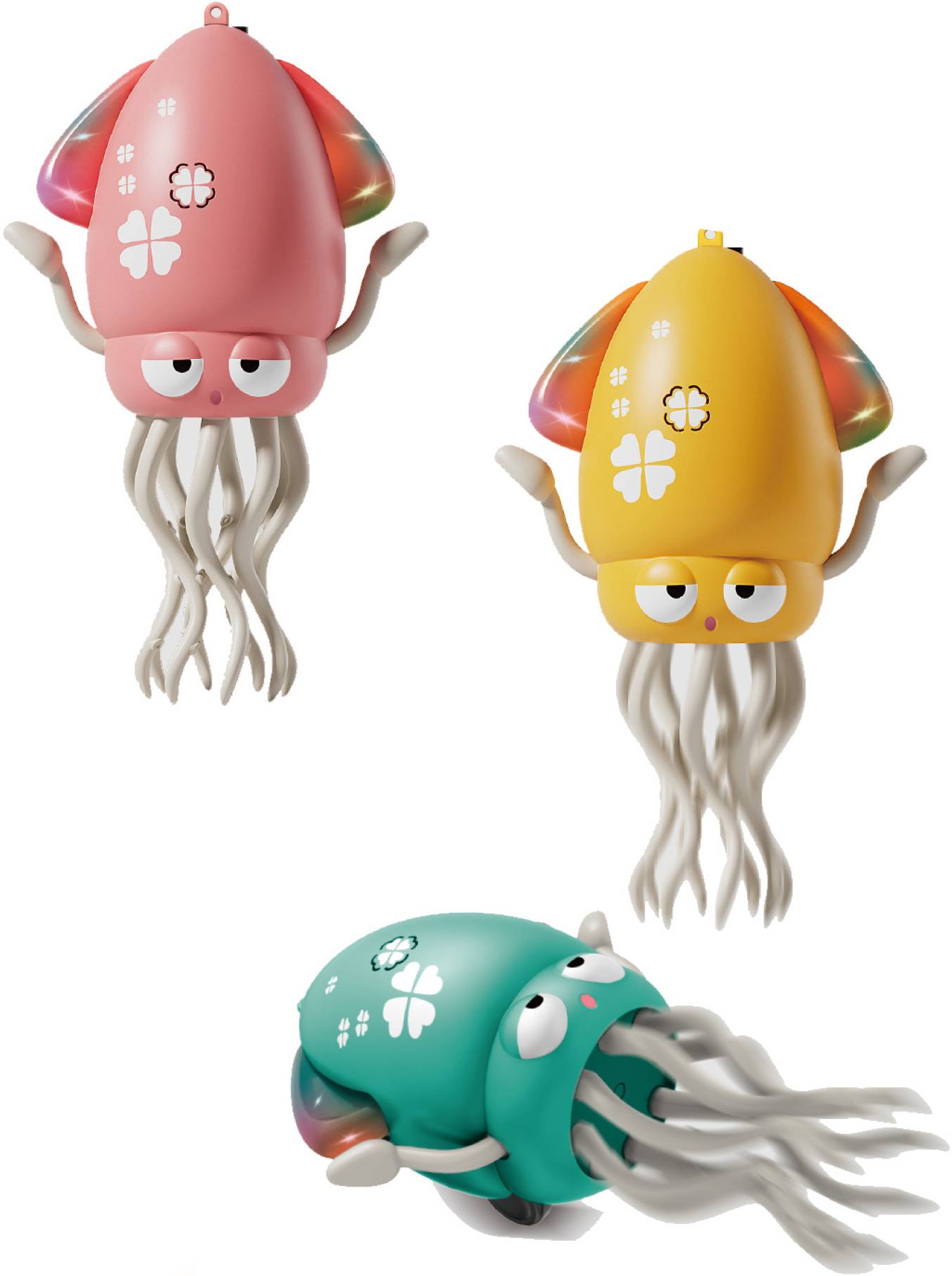 Інтерактивна іграшка Squid Toys Танцюючий кальмар в асортименті (158-21C) - Фото 1