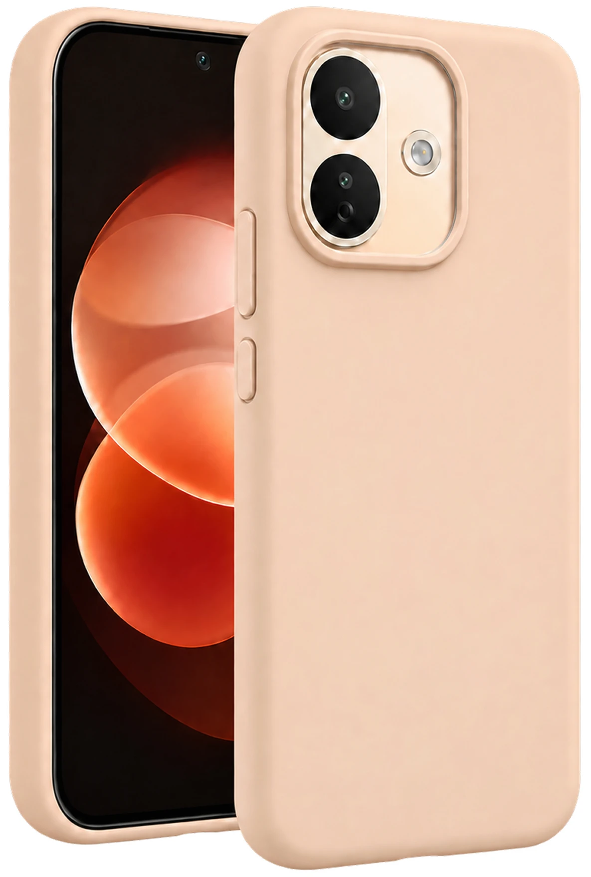 Чохол для смартфону MAKE Silicone for Xiaomi Redmi Note 17 Pro, Satin Orange (MCL-XRN17PSO)