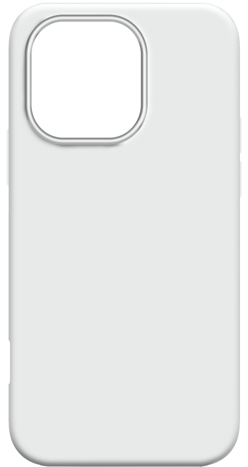 Чехол для смартфона MAKE Apple iPhone 16 Pro Silicone Titanium White (MCL-AI16PSI) - Фото 1