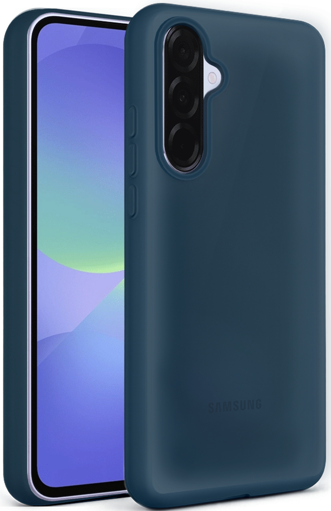 Чохол для смартфону MAKE Silicone for Samsung A37, Aura Blue (MCLA-SA37BL)
