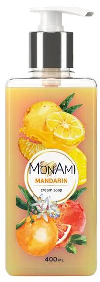 Жидкое мыло для рук MonAmi Mandarin 400 мл (4820263230374) - Фото 1