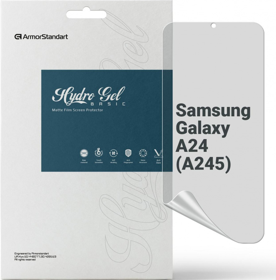 Защитная пленка для смартфона Armorstandart Matte for Samsung A24 4G (A245) (ARM68013) - Фото 1