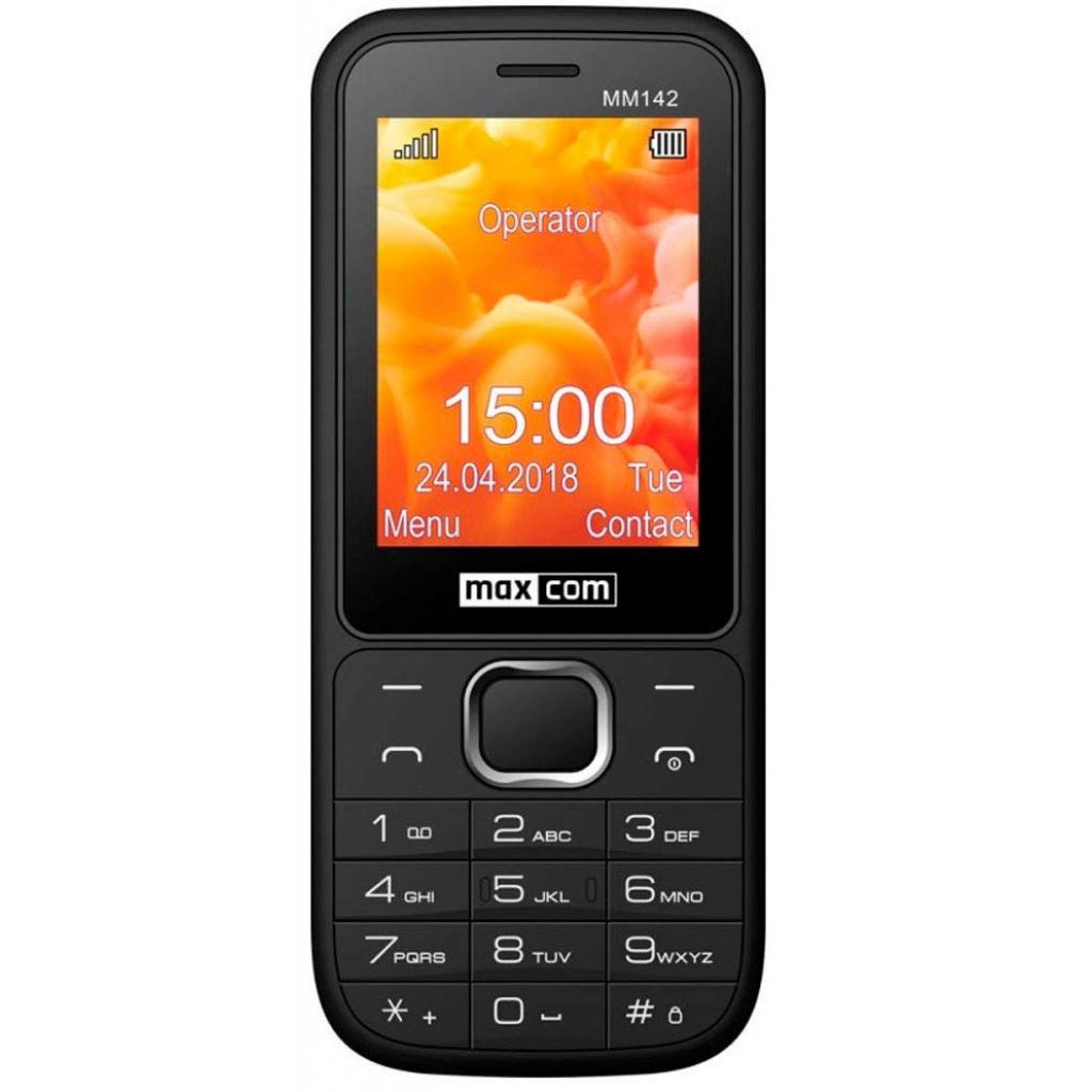 Мобильный телефон Maxcom MM142 Black - Фото 1