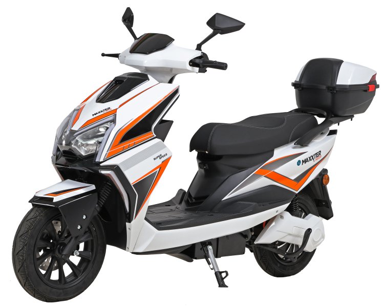 Электроскутер Maxxter NEON White - Фото 1