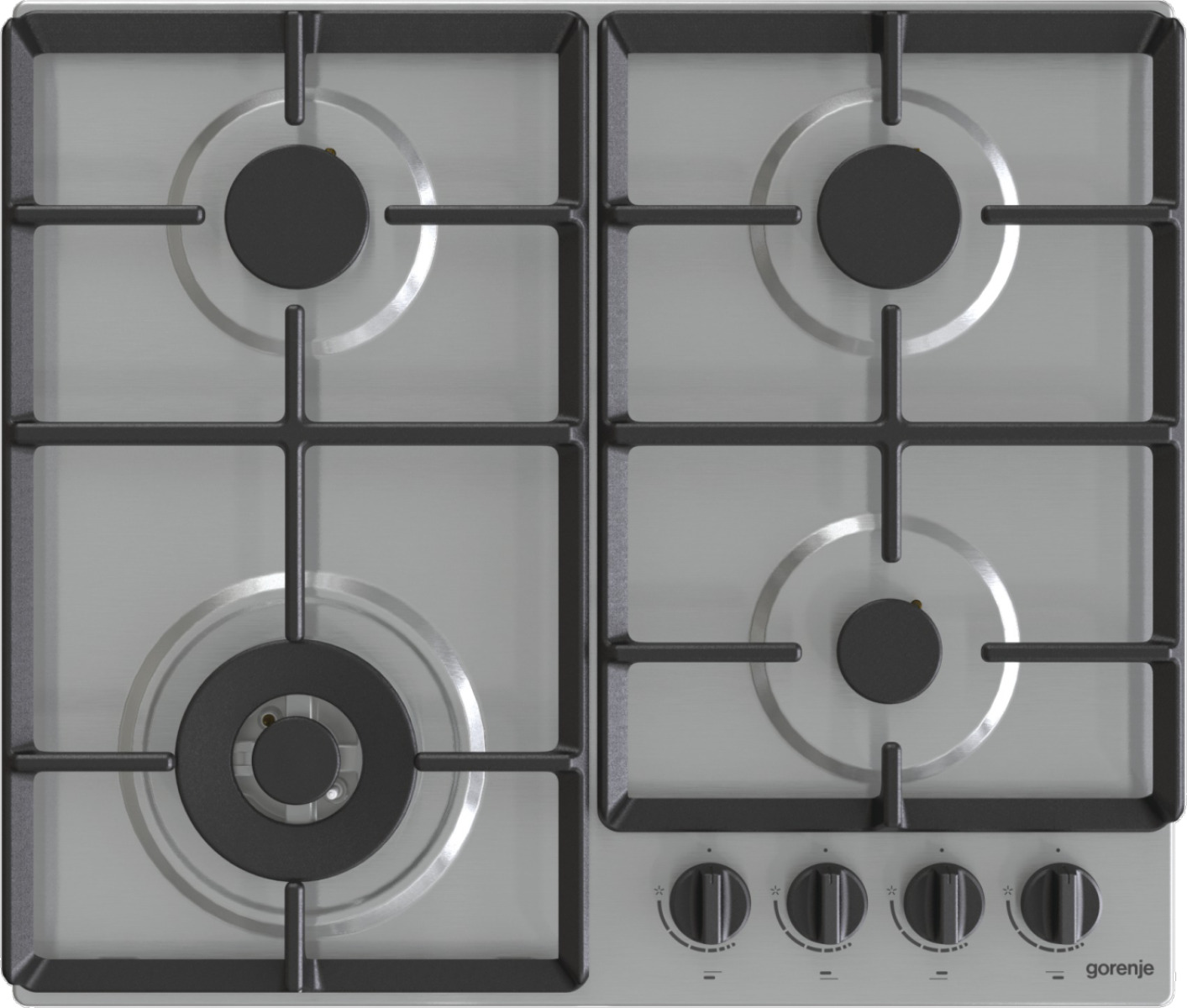 Варочная панель газовая Gorenje GW641EBX - Фото 1