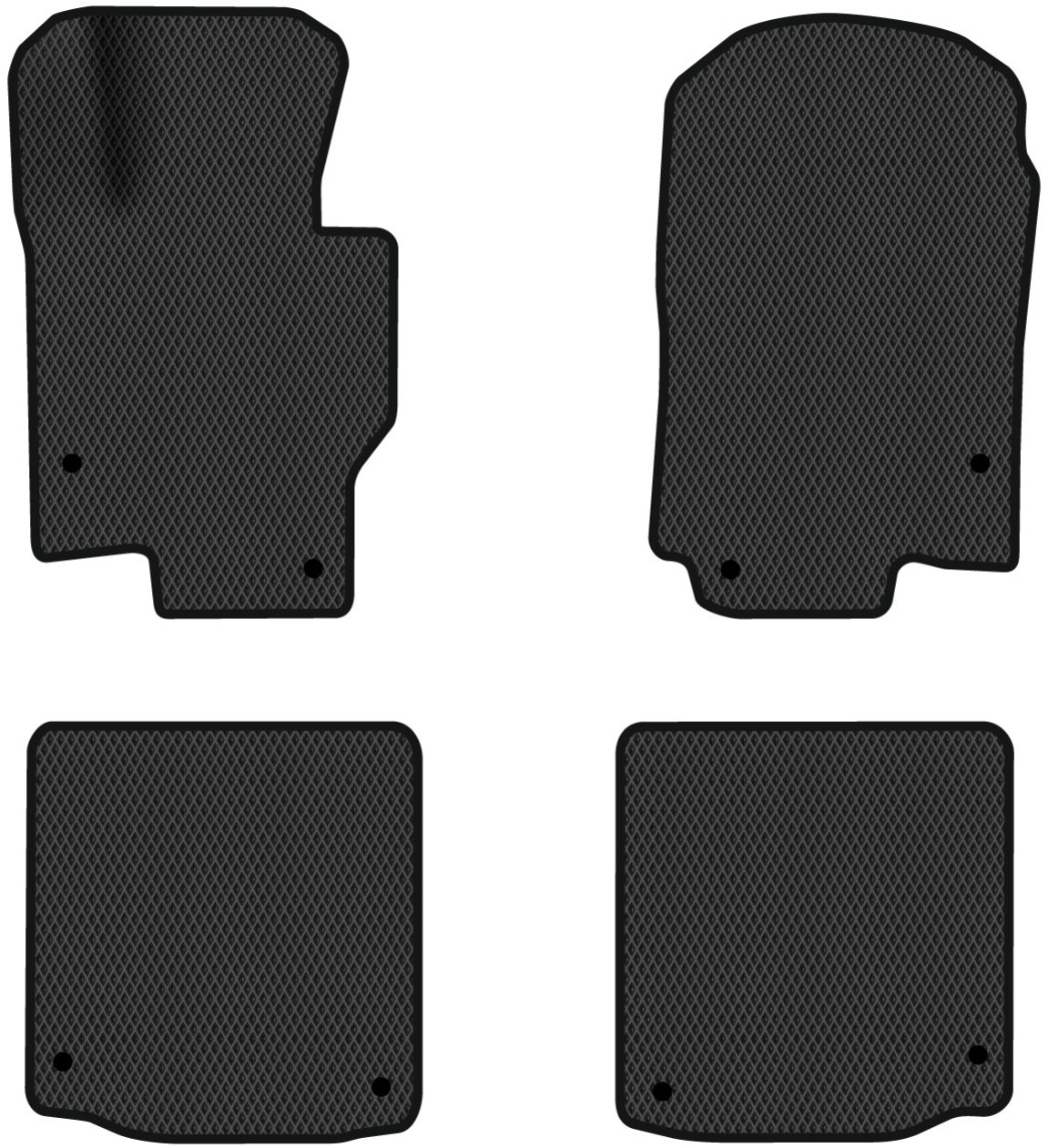 EVA коврики в салон авто EVAtech для Maybach GLS 600 (X167) Mercedes-Benz 2019 1 поколение SUV EU MB1679PD4MS8RBB - Фото 1