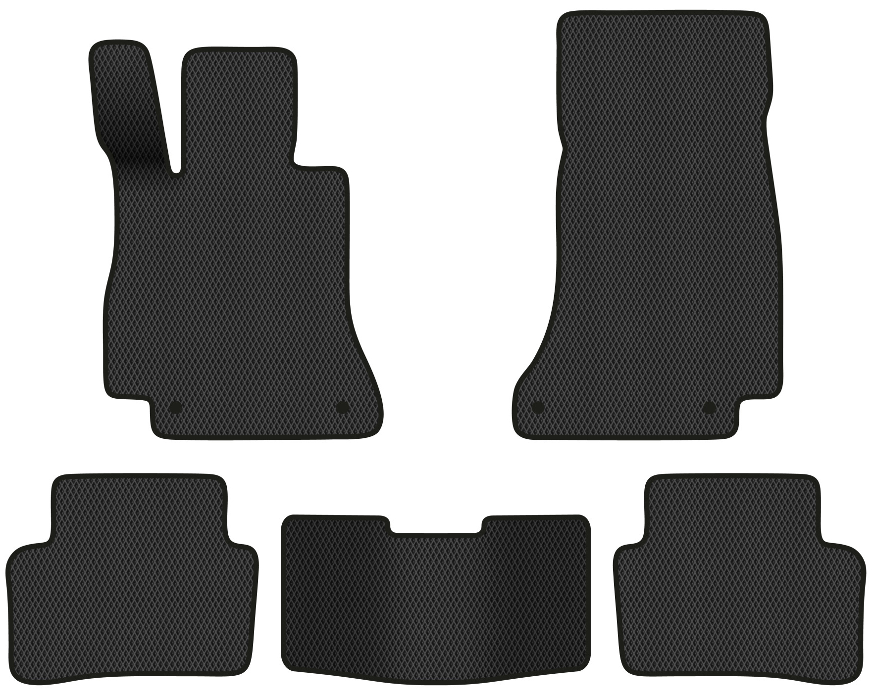 EVA килимки в салон авто EVAtech для E-Class (W213) Mercedes-Benz 2016 5 покоління Sedan EU MB21077C5MS4RBB - Фото 1