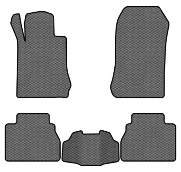 EVA коврики в салон авто EVAtech для E-Class (W210) RWD Mercedes-Benz 1995-2002 2 поколение Sedan EU MB21105C5RGB - Фото 1