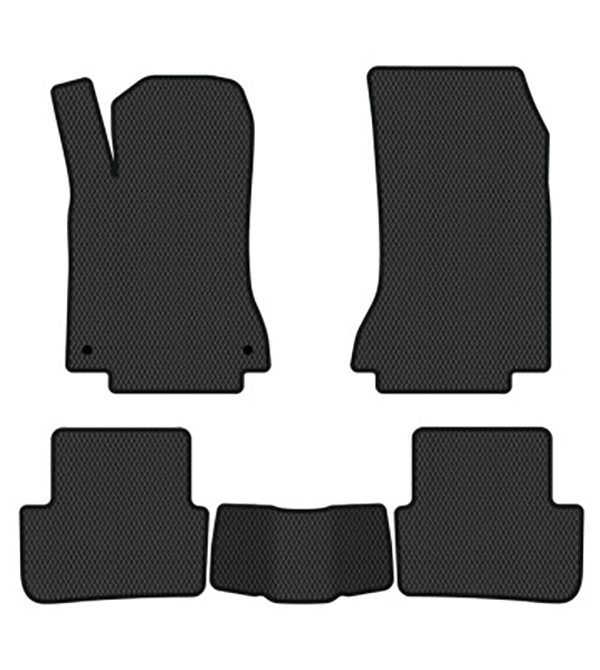 EVA коврики в салон авто EVAtech для A-Class (W176) Mercedes-Benz 2012-2018 3 поколение Htb EU MB31667C5MS2RBB - Фото 1