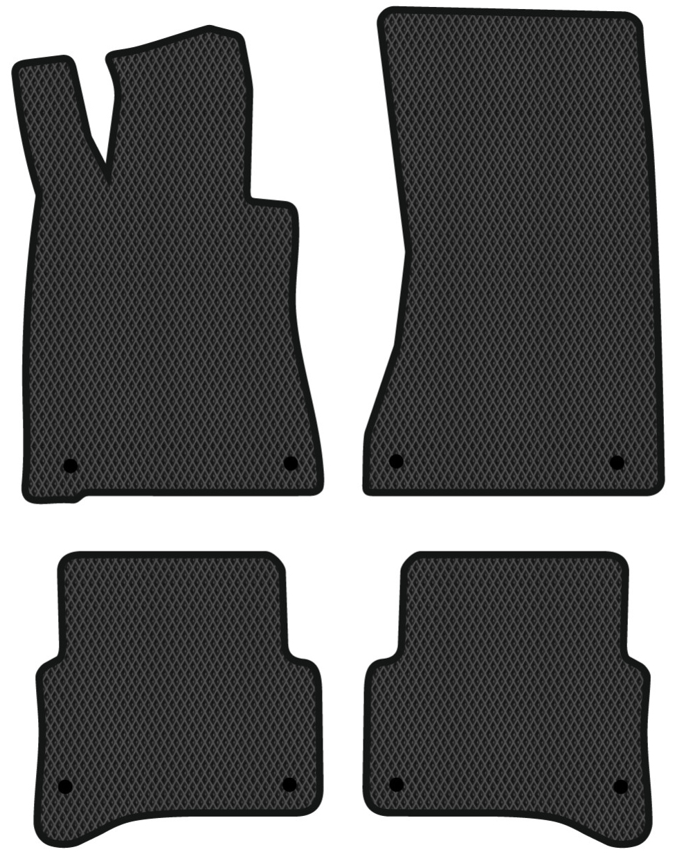 EVA килимки в салон авто EVAtech для S-Class (W223) Mercedes-Benz 2020 7 покоління Sedan EU (MB42594P4MS8RBB) - Фото 1