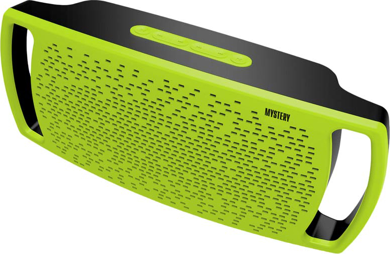 Портативная акустика Mystery MBA-512UB Lime - Фото 1