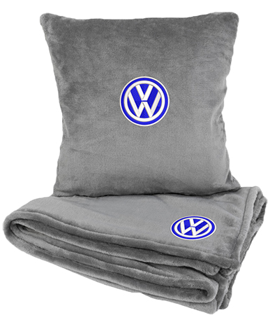 Купити Набір плед + подушка в авто EVAtech M для Volkswagen сірі MBLMPSMGV033 - Фото 1 Набір плед + подушка в авто EVAtech M для Volkswagen сірі MBLMPSMGV033 - Фото 1