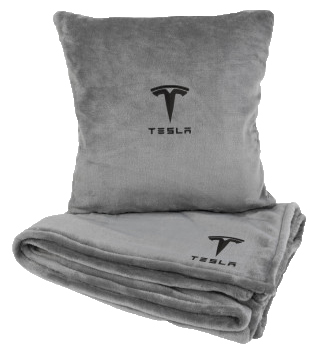 Купити Набір плед + подушка в авто EVAtech M для Tesla сірі MBLMPSMGV042 - Фото 1 Набір плед + подушка в авто EVAtech M для Tesla сірі MBLMPSMGV042 - Фото 1