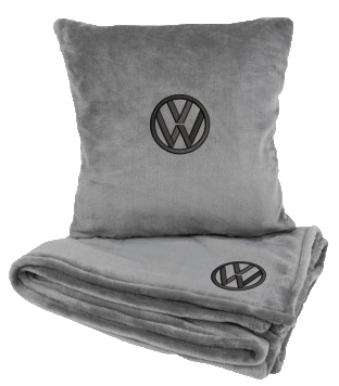 Купити Набір плед + подушка в авто EVAtech M для Volkswagen сірі MBLMPSMGV124 - Фото 1 Набір плед + подушка в авто EVAtech M для Volkswagen сірі MBLMPSMGV124 - Фото 1