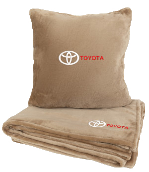 Купити Набір плед + подушка в авто EVAtech M для Toyota бежеві MBLMPSMIV031 - Фото 1 Набір плед + подушка в авто EVAtech M для Toyota бежеві MBLMPSMIV031 - Фото 1