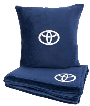 Купити Набір плед + подушка в авто EVAtech M для Toyota сині MBLMPSMLV030 - Фото 1 Набір плед + подушка в авто EVAtech M для Toyota сині MBLMPSMLV030 - Фото 1