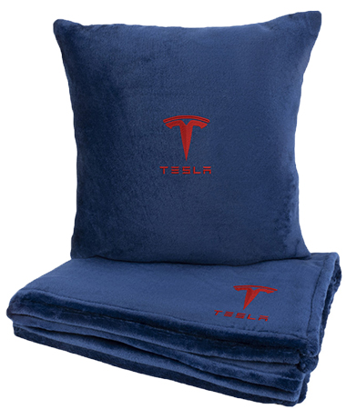 Купити Набір плед + подушка в авто EVAtech M для Tesla сині MBLMPSMLV041 - Фото 1 Набір плед + подушка в авто EVAtech M для Tesla сині MBLMPSMLV041 - Фото 1