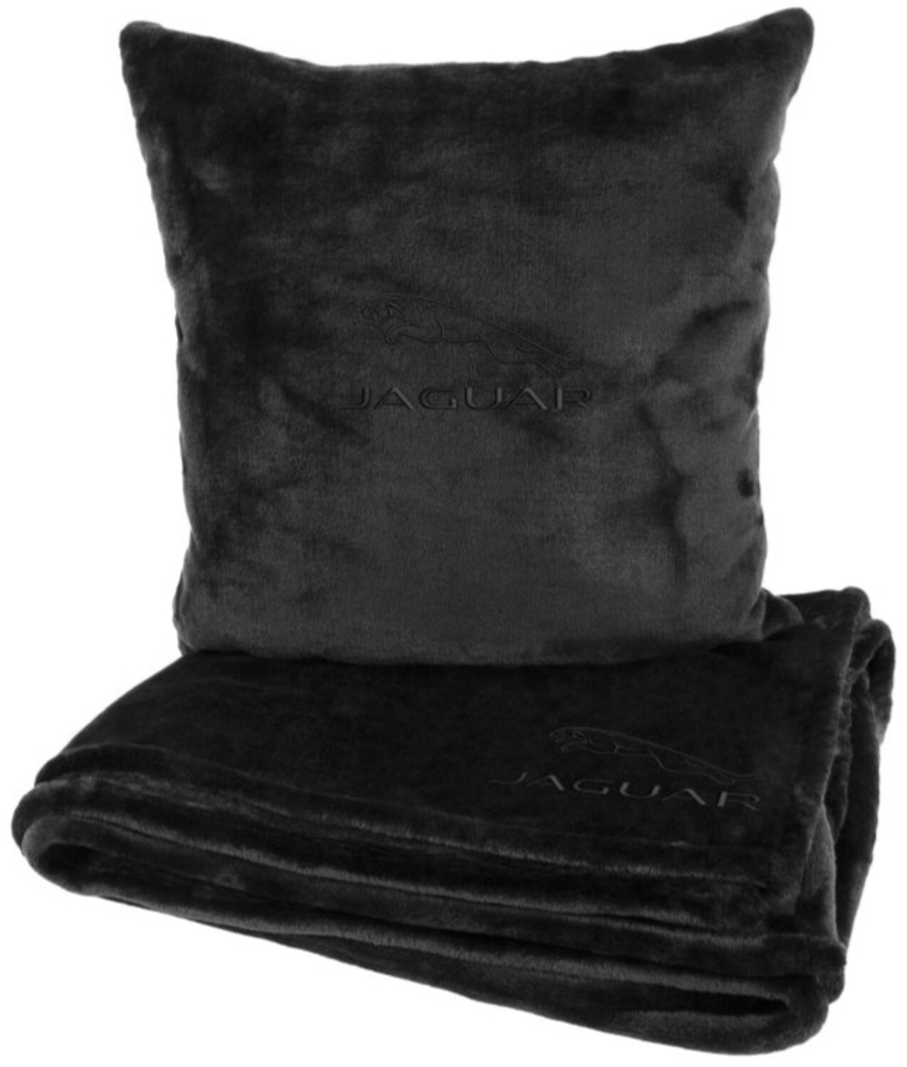 Купити Набір плед + подушка в авто EVAtech із махри S для Jaguar Чорні (MBLMPSSBV050) - Фото 1 Набір плед + подушка в авто EVAtech із махри S для Jaguar Чорні (MBLMPSSBV050) - Фото 1