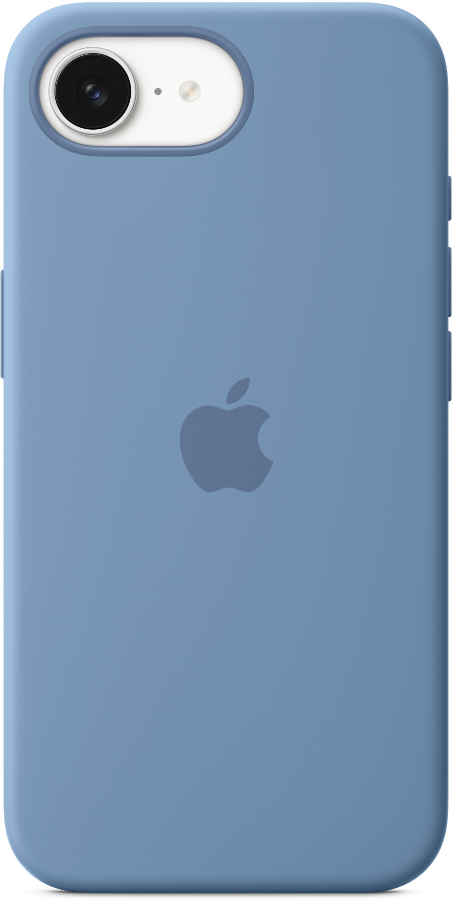 Чохол для смартфону Apple Silicone Case iPhone 16e Winter Blue (MD3Q4ZM/A) - Фото 1