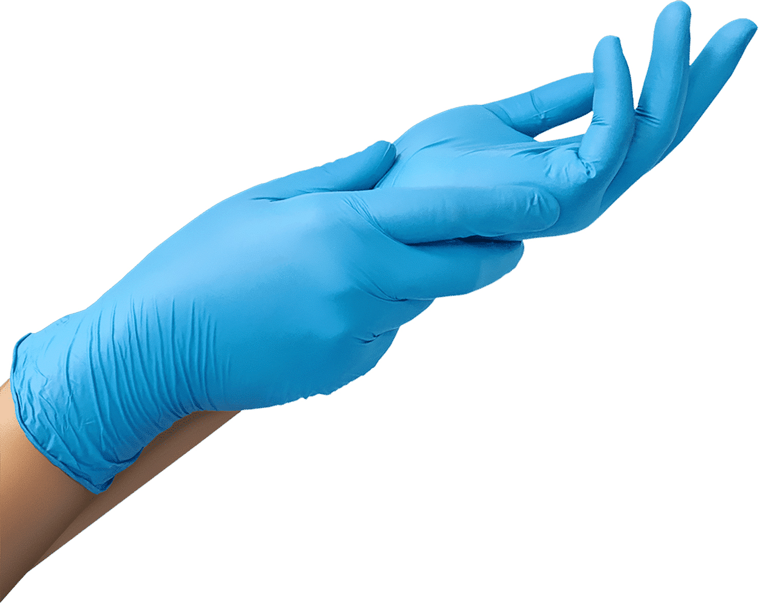 Перчатки нитриловые Mediok Ocean размер S (52-218-IS) - Фото 1