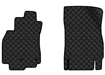 Коврики из экокожи в салон авто передние EVAtech для Megane (III) BOSE MT Renault 2008-2016 3 поколение Combi EU (RT31343ABV2RN2BBLB) - Фото 1