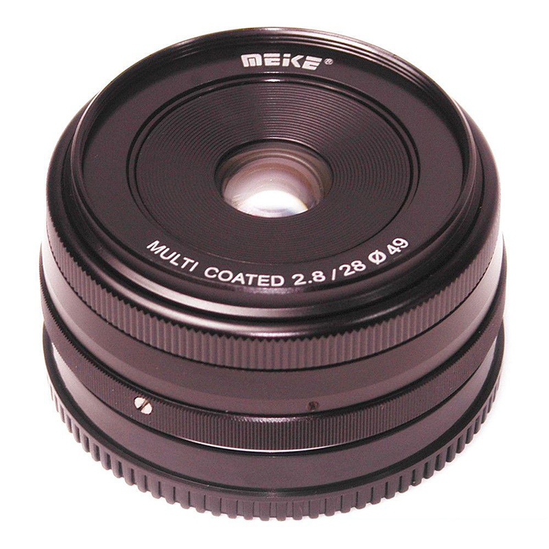 Об'єктив до фотокамери Meike 28mm f/2.8 MC E-mount for Sony (MKES2828) - Фото 1