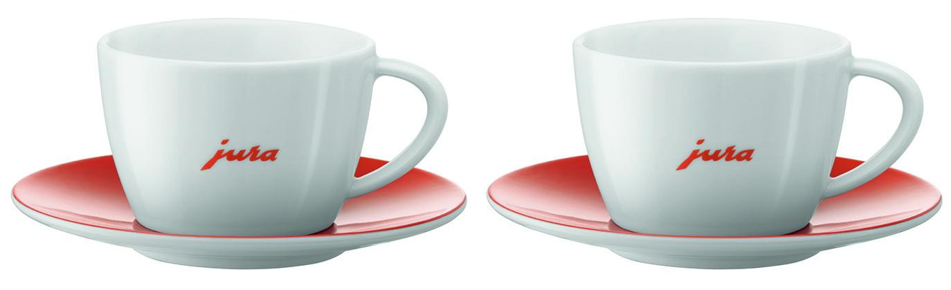 Набір чашок Jura 
для капучино з Лого 170 мл 2 шт. - Фото 1