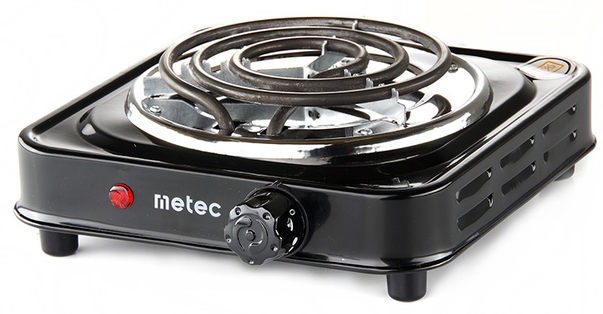 Плита электрическая настольная Metec ES-01SSB - Фото 1