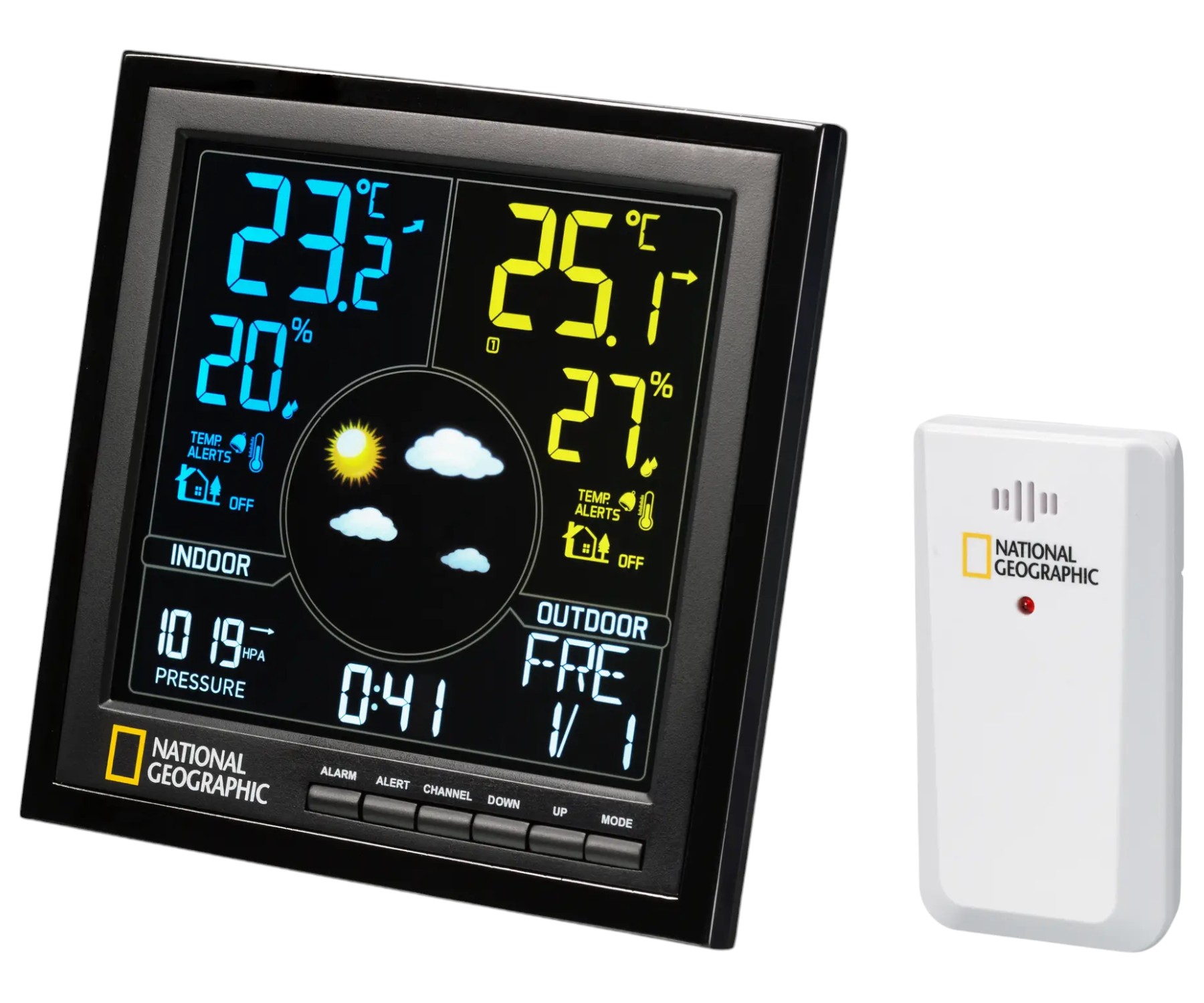 Метеостанція National Geographic VA Colour (Black) (9070600) - Фото 1
