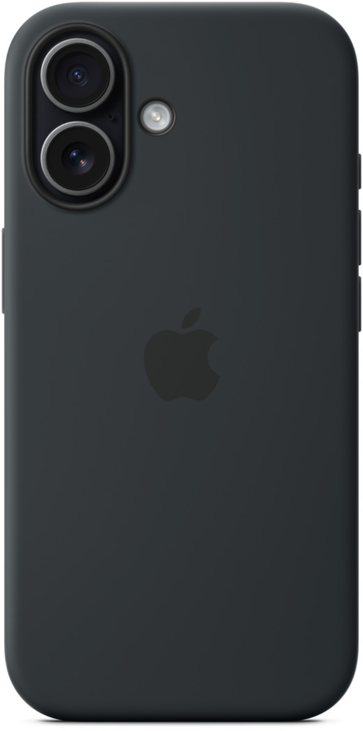Чехол для смартфона Apple Silicone Case with MagSafe iPhone 17 Black (MGF14) - Фото 1
