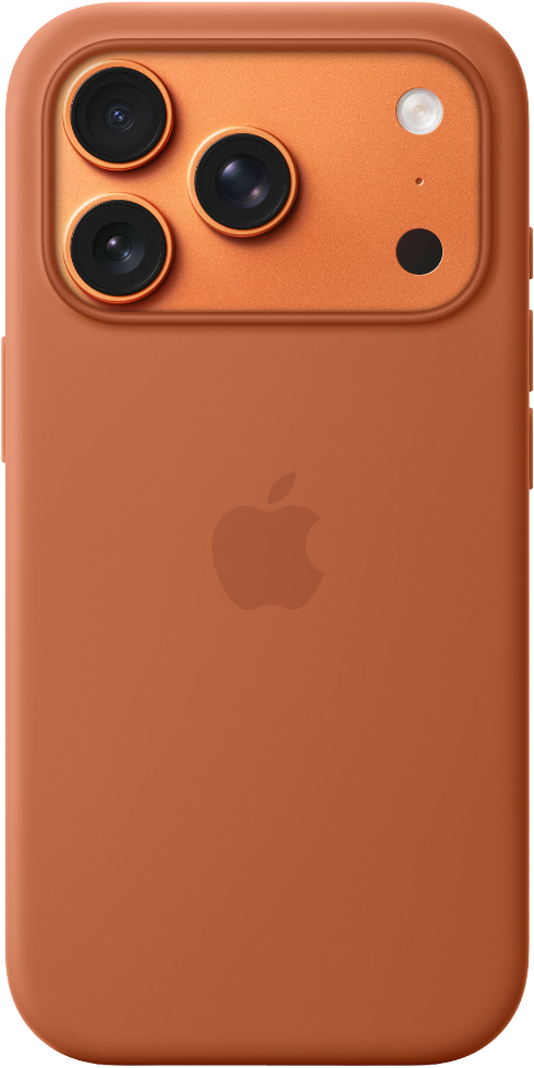 Чехол для смартфона Apple Silicone Case with MagSafe iPhone 17 Pro Terra Cotta (MGFJ4) - Фото 1