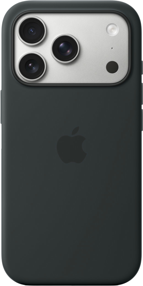 Чохол для смартфону Apple Silicone Case with MagSafe Black iPhone 17 Pro - Фото 1