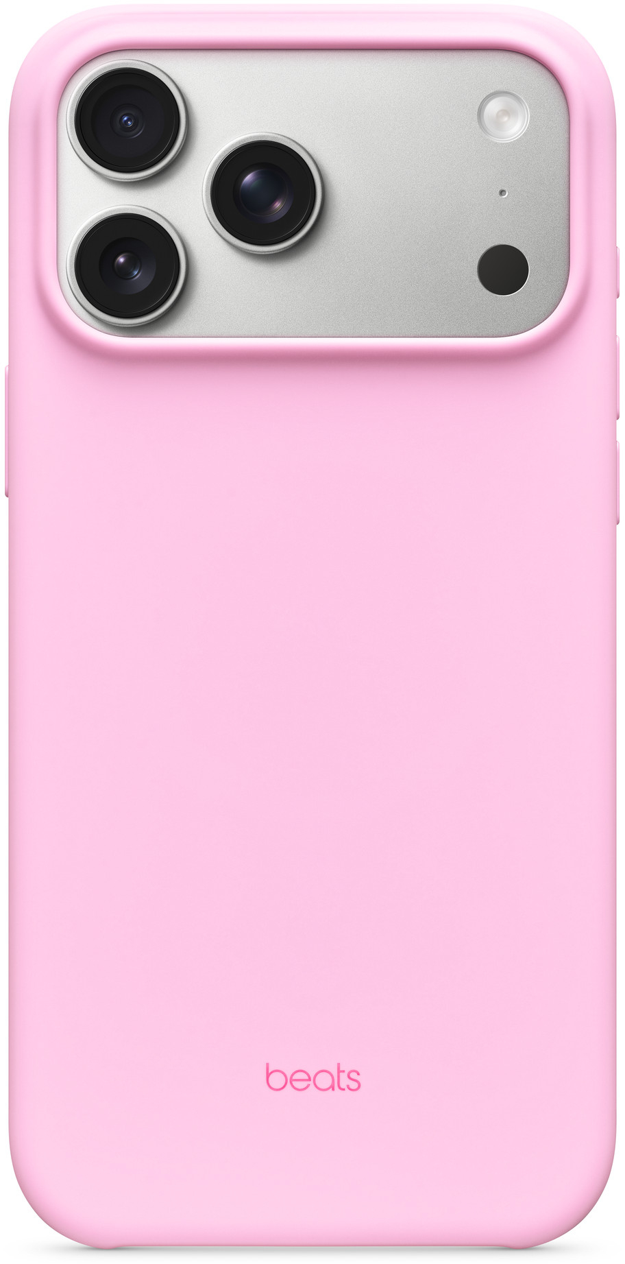 Чехол для смартфона Apple Beats iPhone 17 Pro Max Case with MagSafe and Camera Control Pebble Pink (MGJF4) - Фото 1
