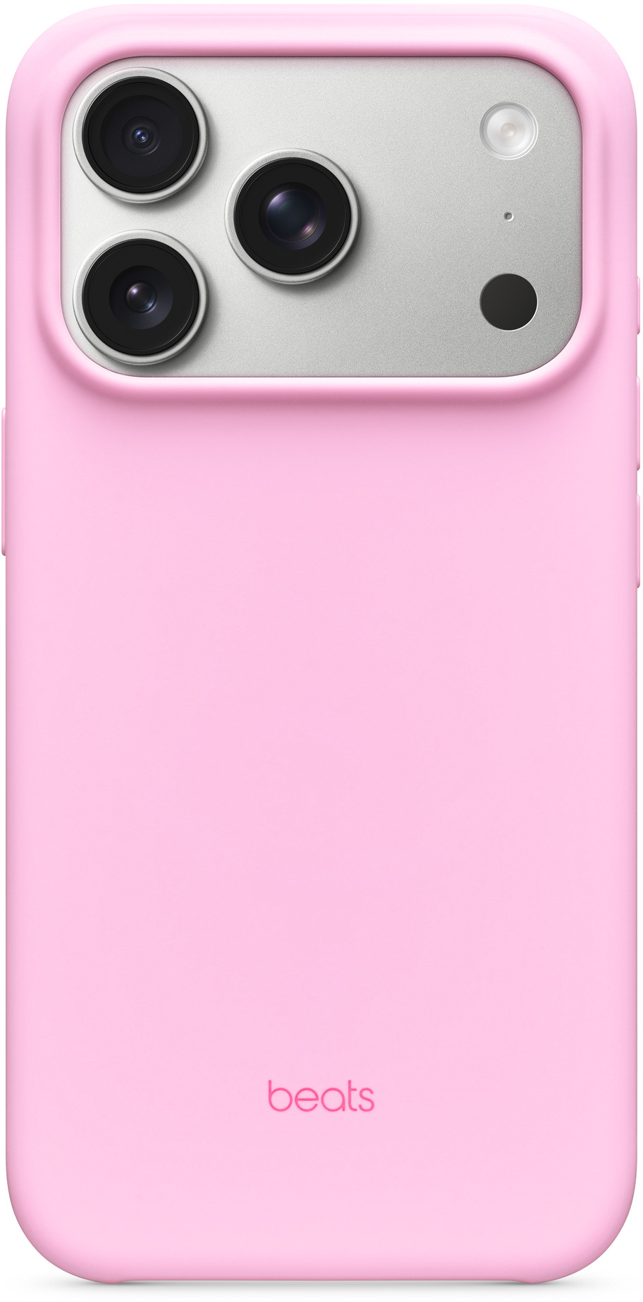 Чехол для смартфона Apple Beats iPhone 17 Pro Case with MagSafe and Camera Control Pebble Pink (MGKF4) - Фото 1