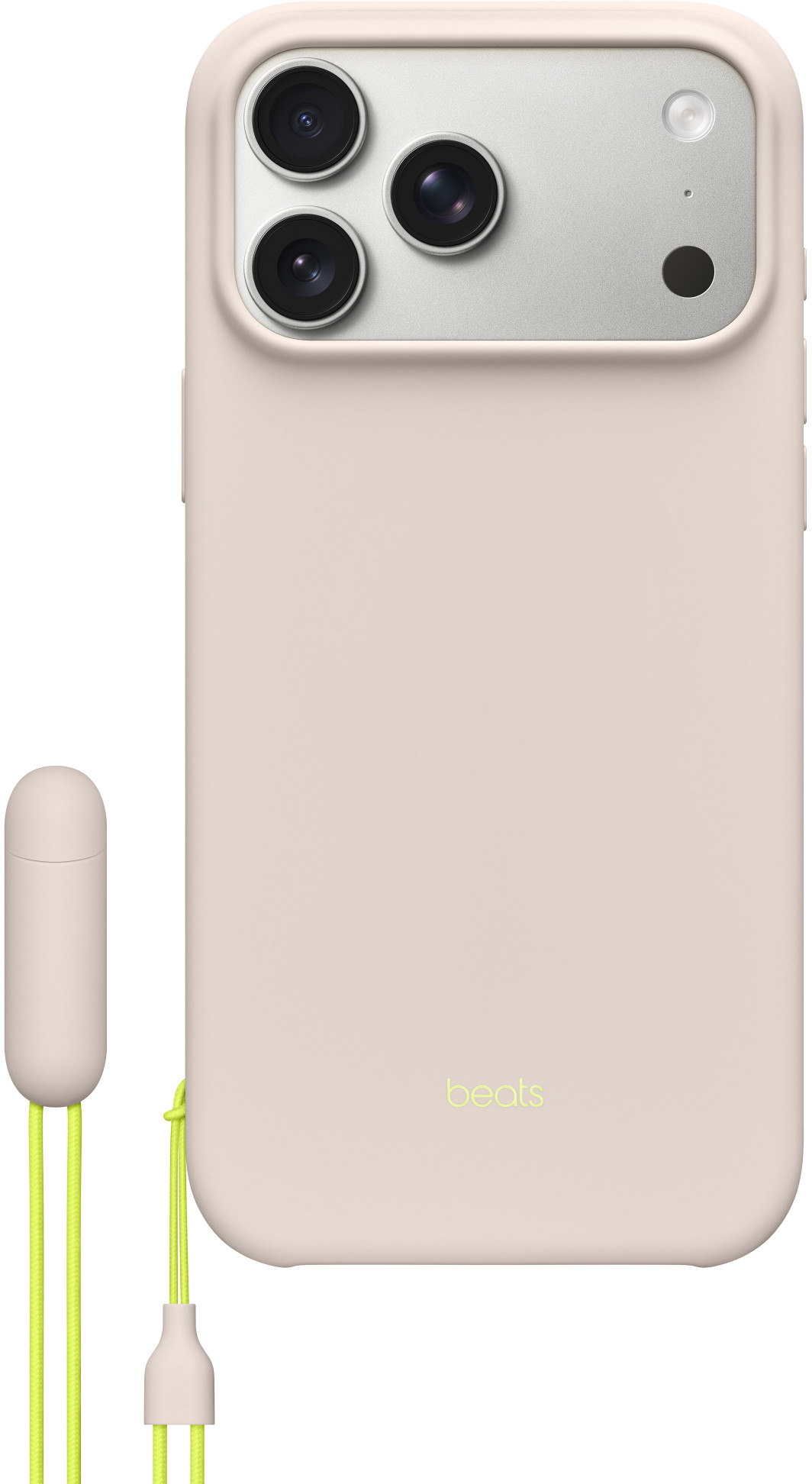 Чехол для смартфона Apple Beats iPhone 17 Pro Max Kickstand Case with MagSafe and Camera Control Lime Stone (MGTQ4) - Фото 1