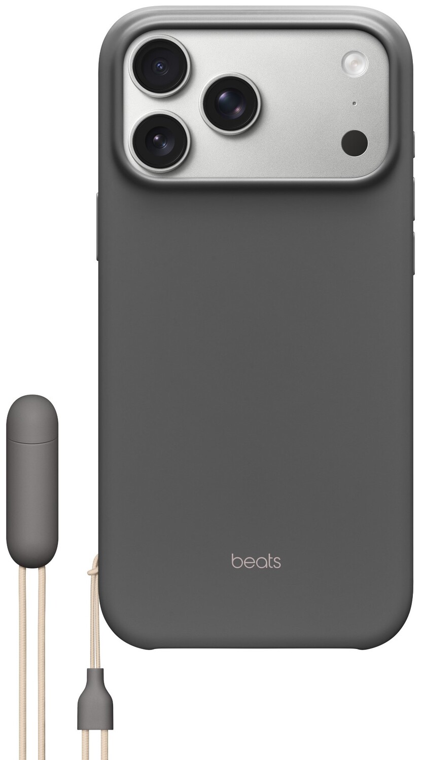 Чехол для смартфона Apple Beats iPhone 17 Pro Max Kickstand Case with MagSafe and Camera Control Granite Gray (MGY94) - Фото 1