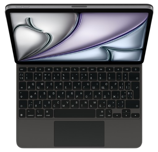 Чохол-клавіатура для планшета Apple Magic Keyboard for iPad Air 11-inch (M3), Black (MGYX4UA/A) - Фото 1